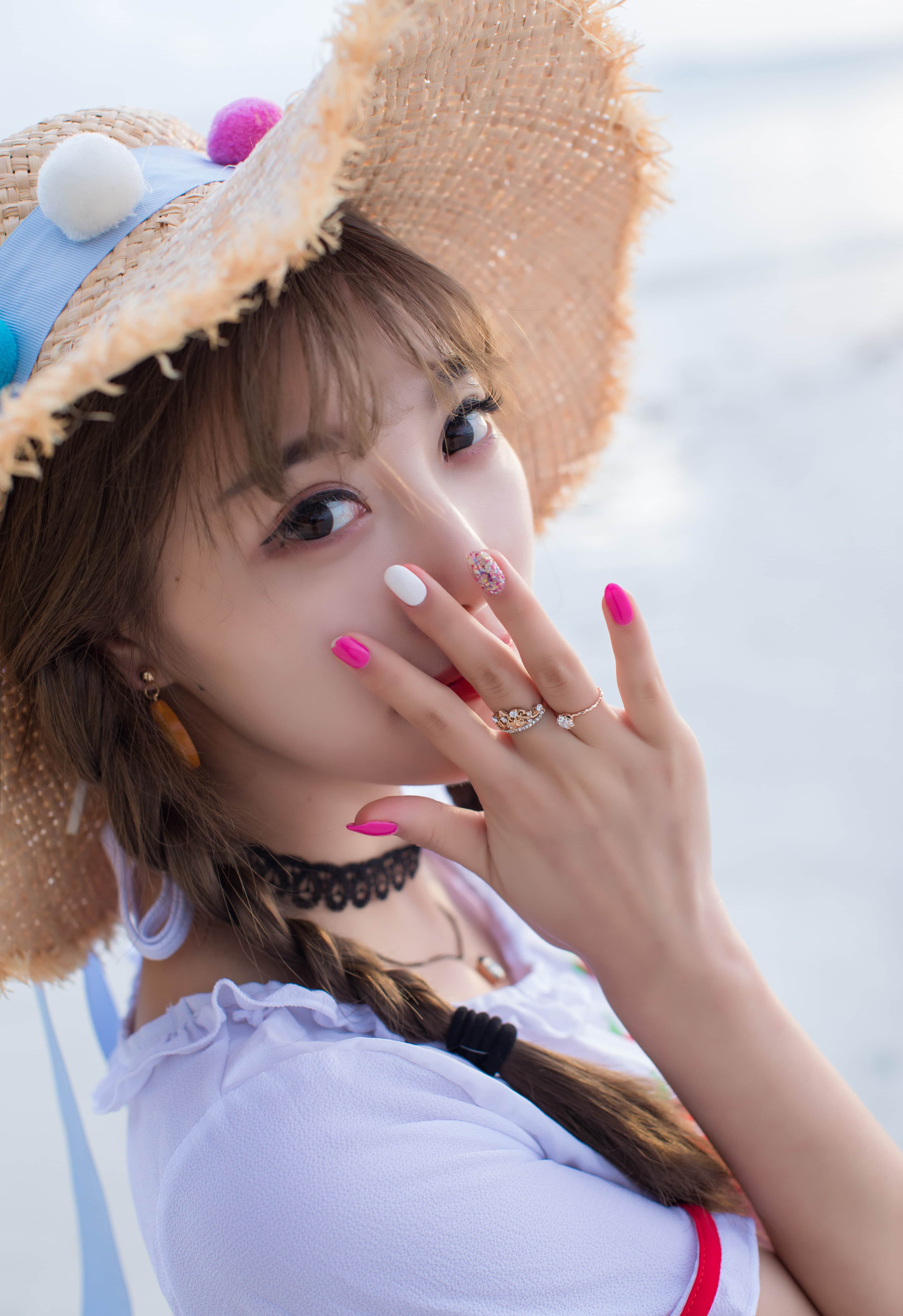 bare toes and nylon sheen